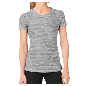 NEW SHAPE ACTIVE short sleeve trail tee in heather grey